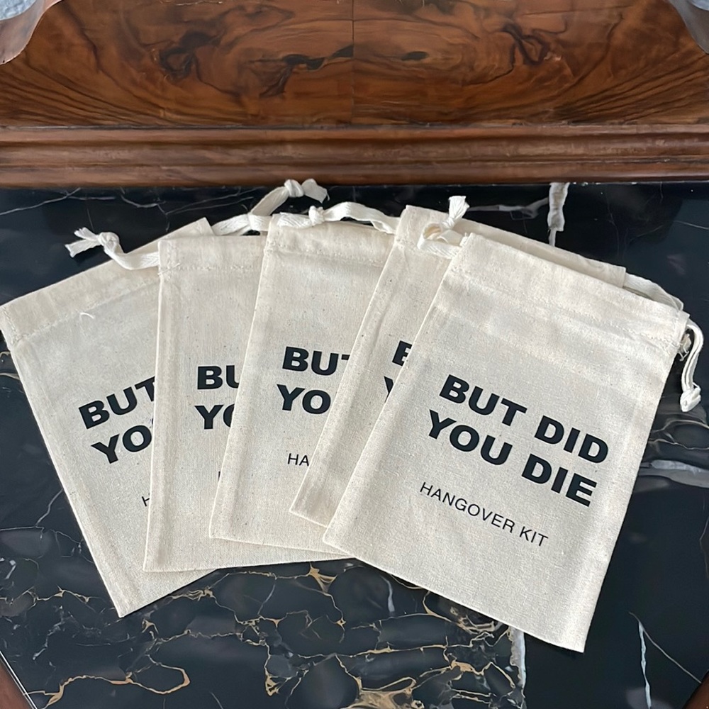 But Did You Die Hangover Kit set of 5